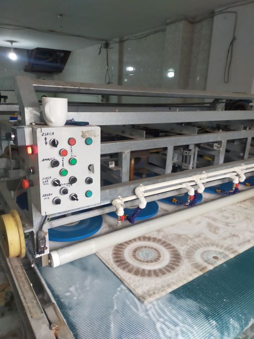  mimaroba halı yıkama fabrikası otomatik makine ile halı yıkama